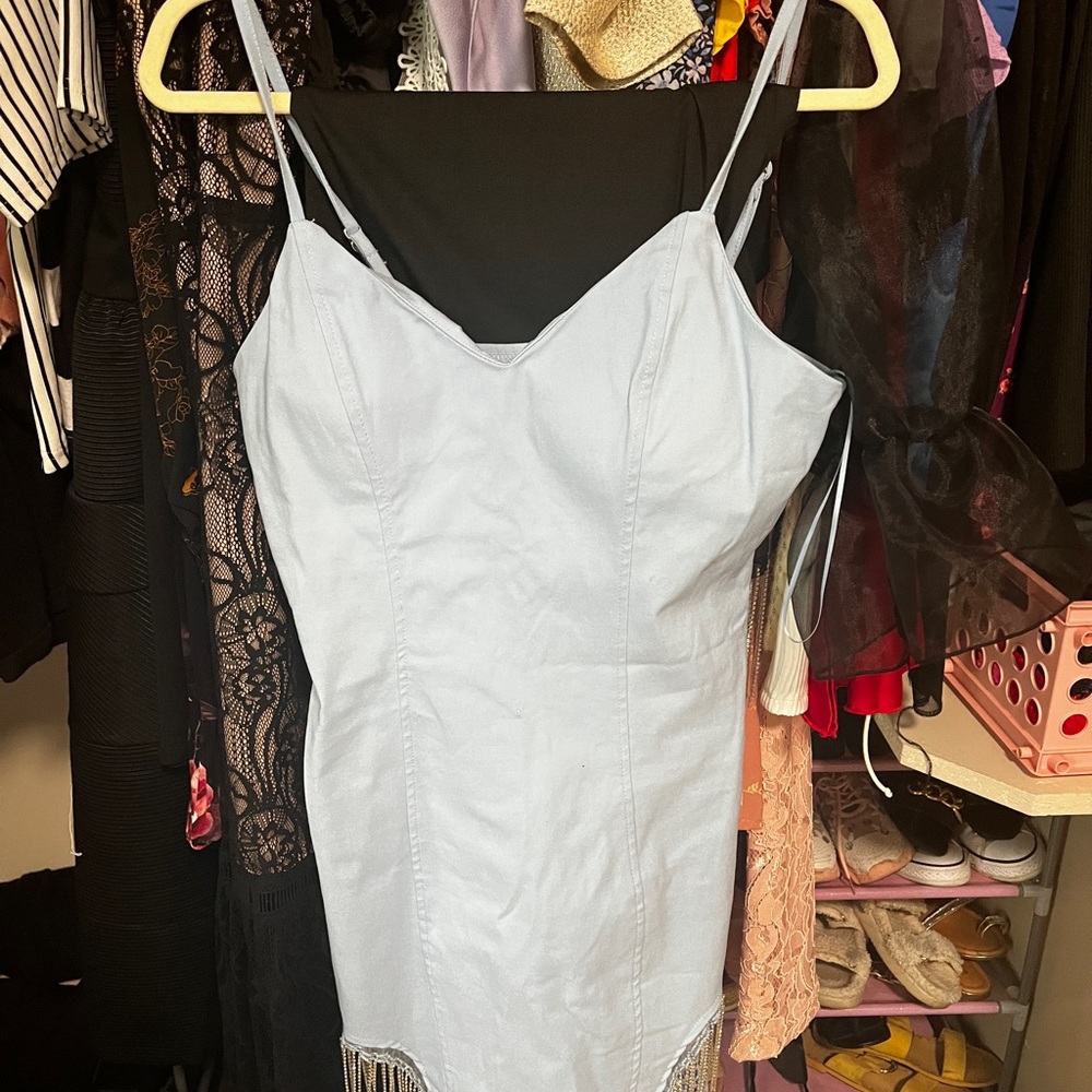 Haute Monde denim dress